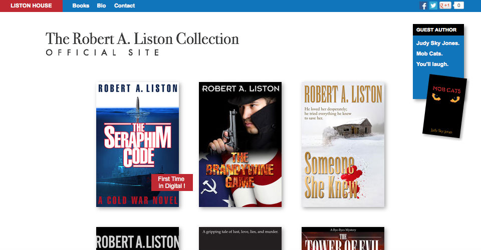 Liston House Web Site Design